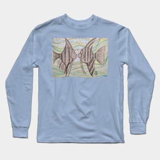 Angelfish Surprise Long Sleeve T-Shirt